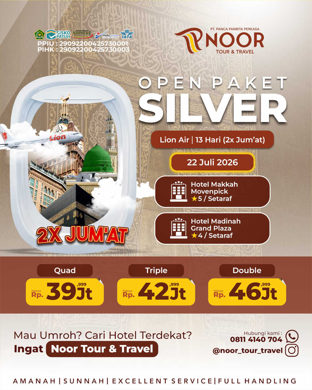 PAKET SILVER LION 22 JULI 2026a